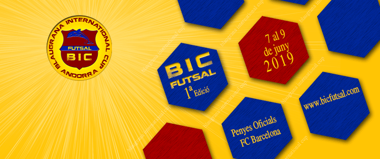 Cartell BIC Futsal Penyes FC Barcelona 2019