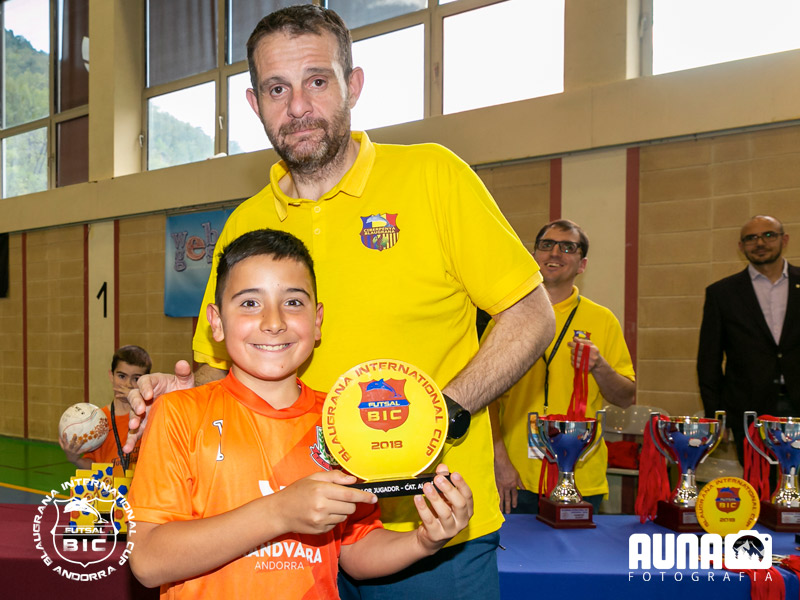 MVP Aleví BIC Futsal 2018